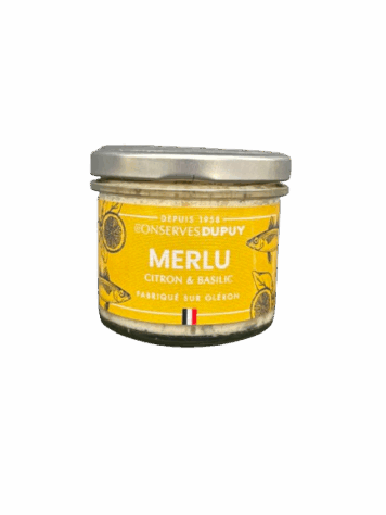 Merlu citron basilic