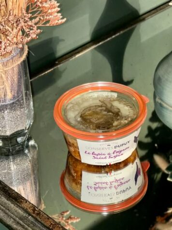 Pâté de lapin à l'oignon de Saint Turjan* (oignon rouge de Saint-Trojan-Les-Bains)