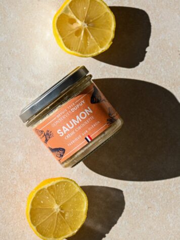 Saumon, Crème de Ciboulette